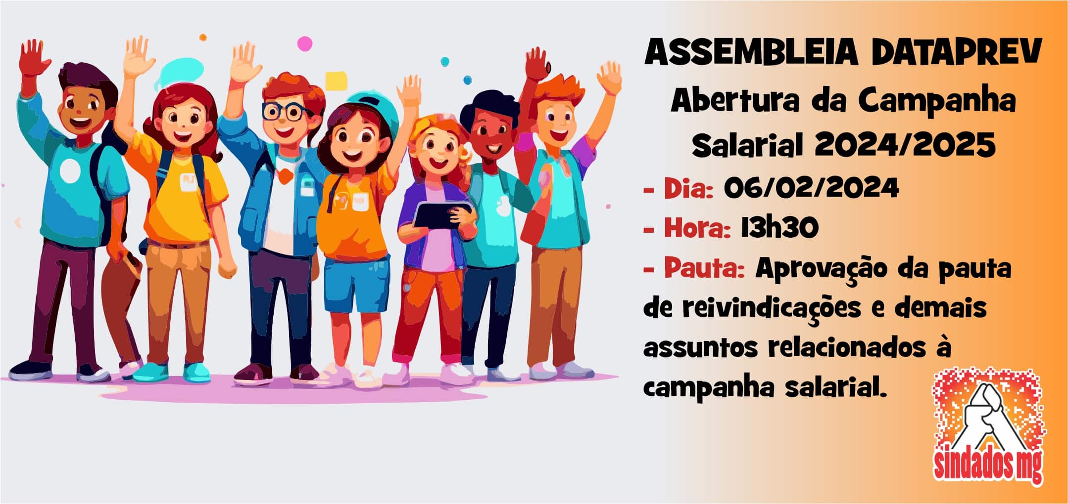 2024 02 05 Sindados Dataprev Assembleia
