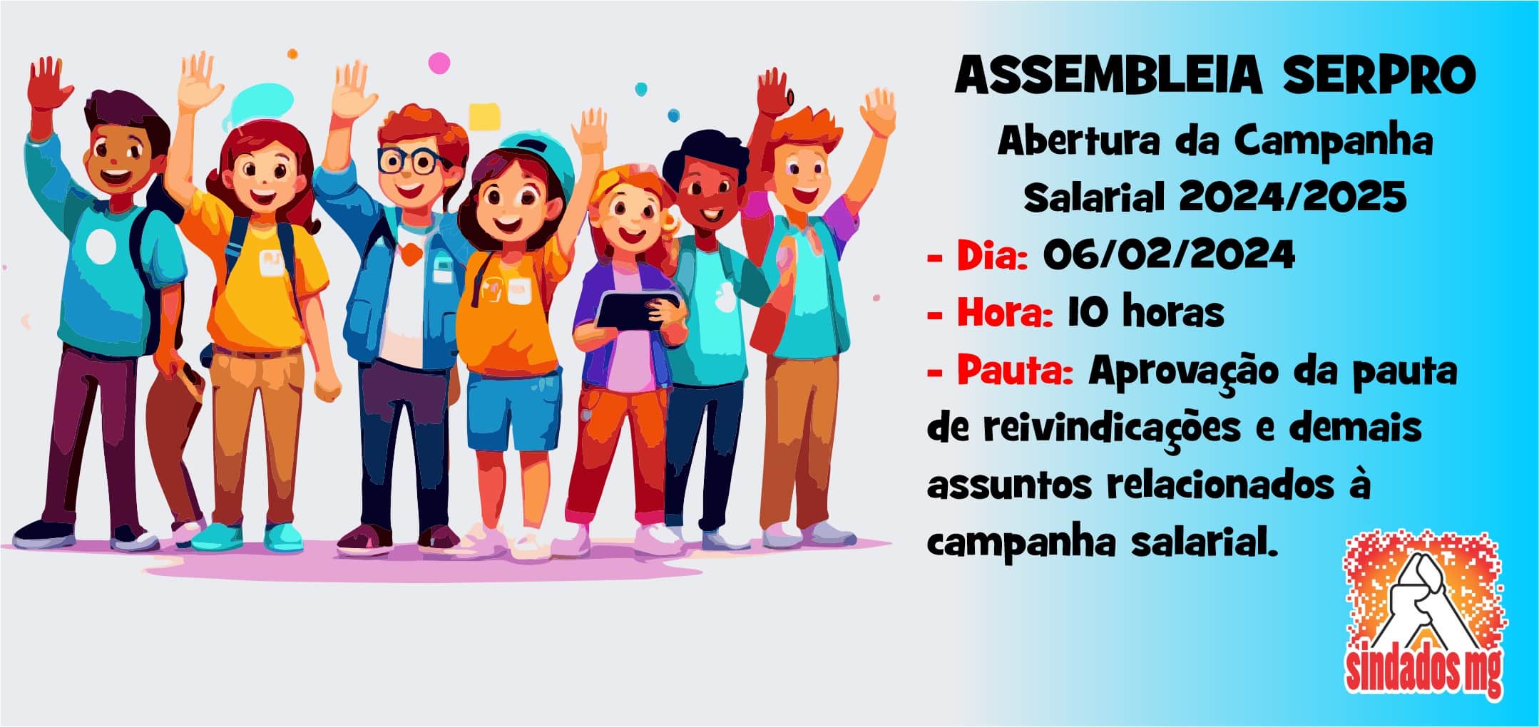 2024 02 05 Sindados Serpro Assembleia